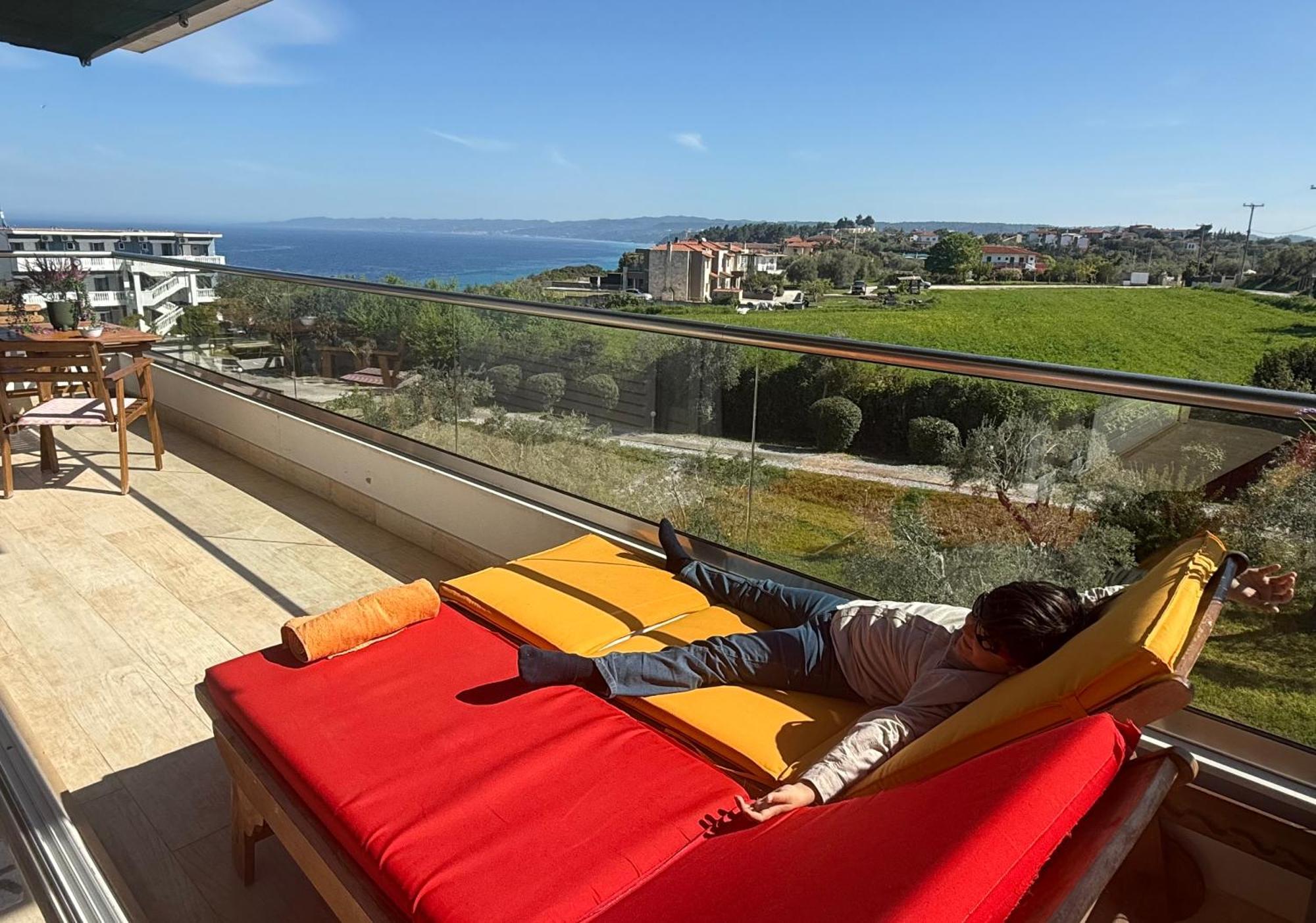 Villa Evita , Penthouse, 53M2 ,Athytos 450M From The Beach Άφυτος Εξωτερικό φωτογραφία